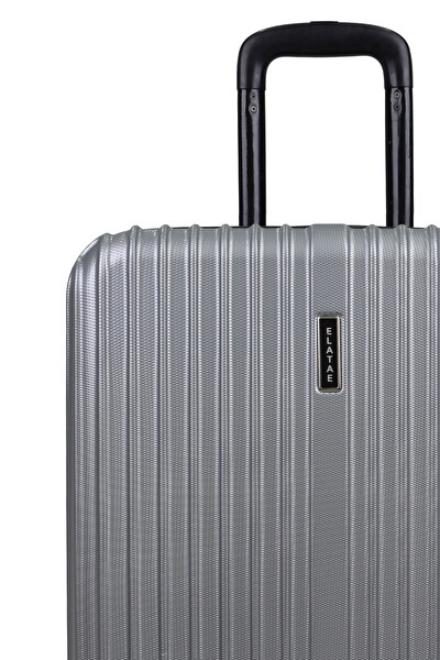 Elatae 1020 ABS Gri Orta Boy Valiz