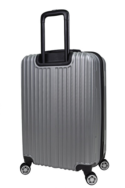 Elatae 1020 ABS Gri Orta Boy Valiz