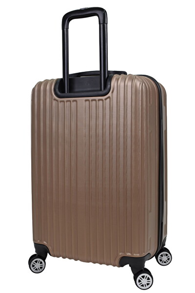 Elatae 1020 Büyük Boy ve Orta Boy Gold 2'li Valiz Seti