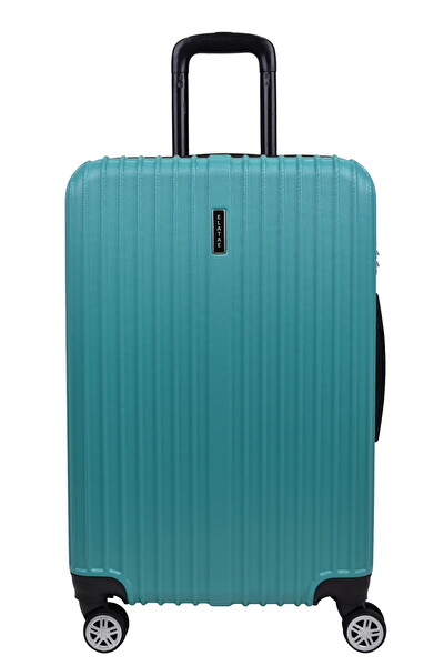 Elatae 1020 Turkuaz Orta Boy ve Kabin Boy 2'li Valiz Seti