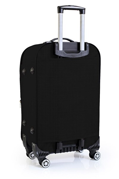 Louisiana Polo Kabin Boy 4 Teker Kumaş Valiz Siyah 1081