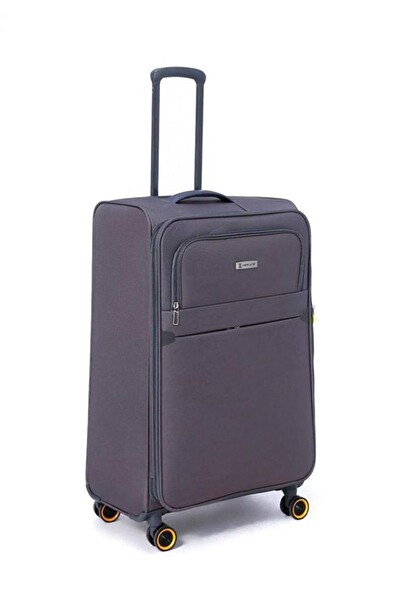 Pierre Cardin 04PC6000 Kumaş Antrasit Büyük Boy Valiz