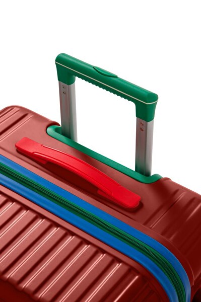 Louisiana Polo 1088 Polikarbon 4x2 Teker Bordo Büyük Boy Valiz