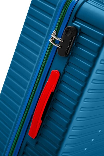 Louisiana Polo 1088 Polikarbon 4x2 Teker Turkuaz Büyük Boy Valiz