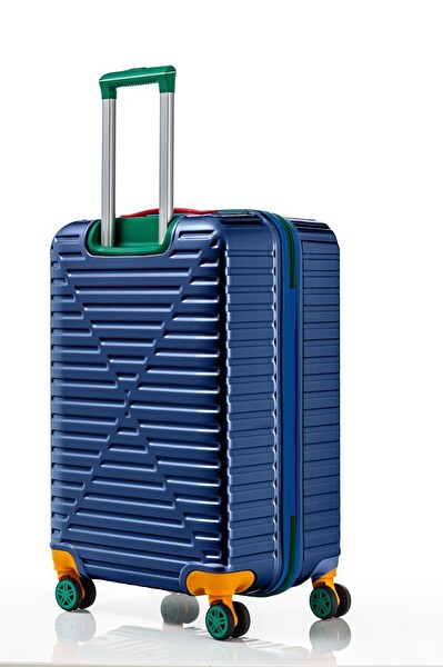 Louisiana Polo 1088 Polikarbon 4x2 Teker Lacivert Büyük Boy Valiz