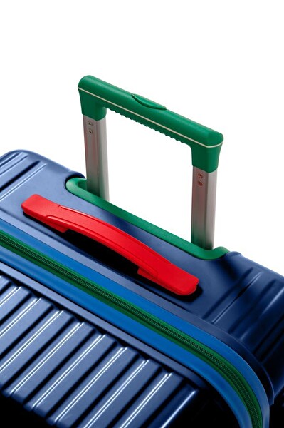 Louisiana Polo 1088 Polikarbon 4x2 Teker Lacivert Büyük Boy Valiz