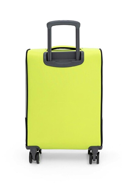 Pierre Cardin PC8200 Ultra Light Hafif Lüx Kumaş Lime Kabin Boy Valiz