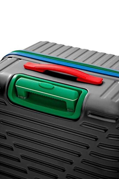 Louisiana Polo 1088 Polikarbon 4x2 Teker Antrasit Kabin Boy Valiz