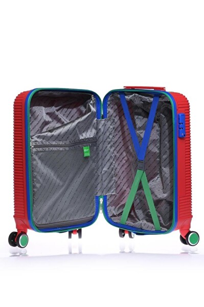 United Colors Of Benetton 14BNT500-03-KR Unisex Kırmızı Kabin Boy Valiz