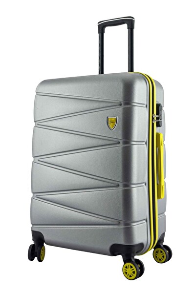 Louisiana Polo 1164 4x2 Teker Gri Büyük Boy Valiz