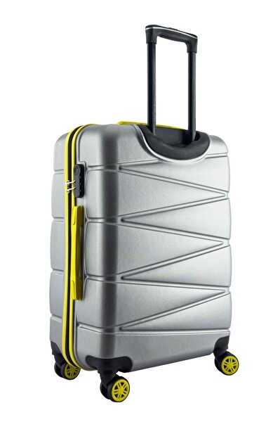 Louisiana Polo 1164 4x2 Teker Gri Büyük Boy Valiz