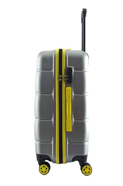 Louisiana Polo 1164 4x2 Teker Gri Büyük Boy Valiz