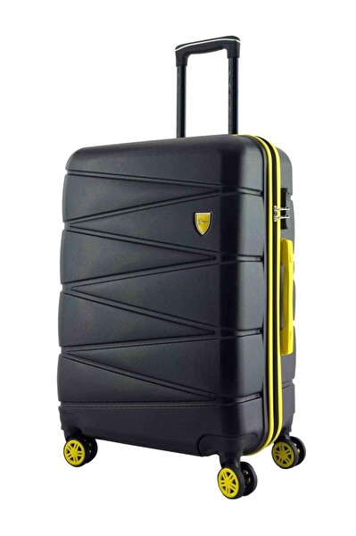 Louisiana Polo 1164 4x2 Teker Siyah Büyük Boy Valiz