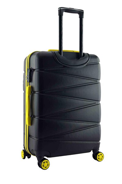 Louisiana Polo 1164 4x2 Teker Siyah Büyük Boy Valiz