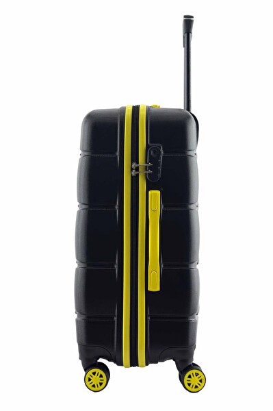 Louisiana Polo 1164 4x2 Teker Siyah Büyük Boy Valiz