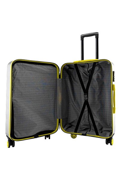 Louisiana Polo 1164 4x2 Teker Siyah Büyük Boy Valiz