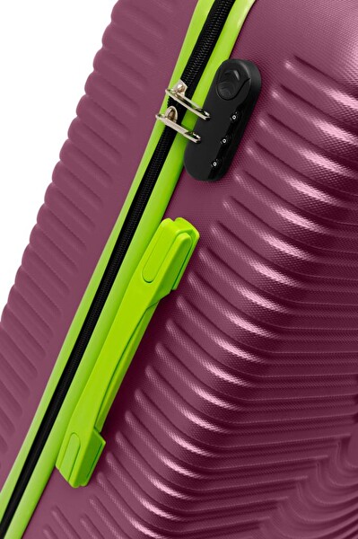 Louisiana Polo 1169 4x2 Teker Mor Büyük Boy Valiz