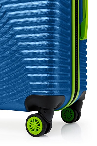 Louisiana Polo 1169 4x2 Teker Mavi Orta Boy Valiz