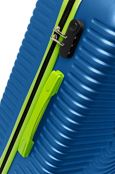 Louisiana Polo 1169 4x2 Teker Mavi Orta Boy Valiz