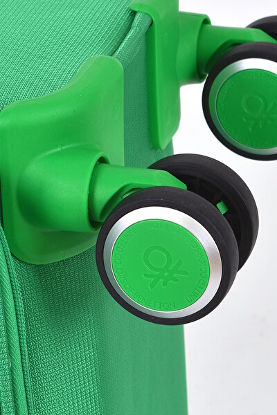 United Colors Of Benetton BNT2400 Ultra Light Kumaş Yeşil Kabin Boy Valiz