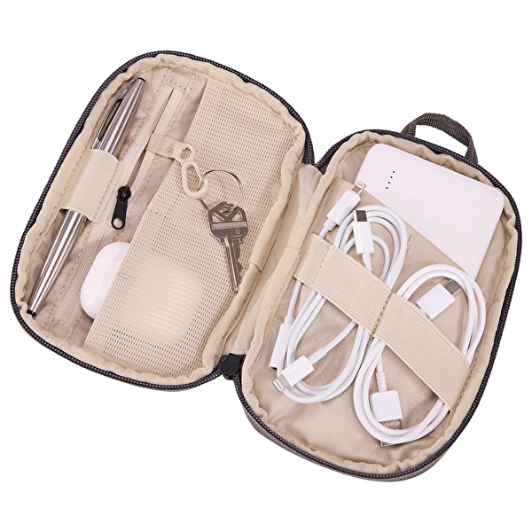 Thule Subterra 2 Powershuttle Mini Organizer Çanta Vetiver Gray