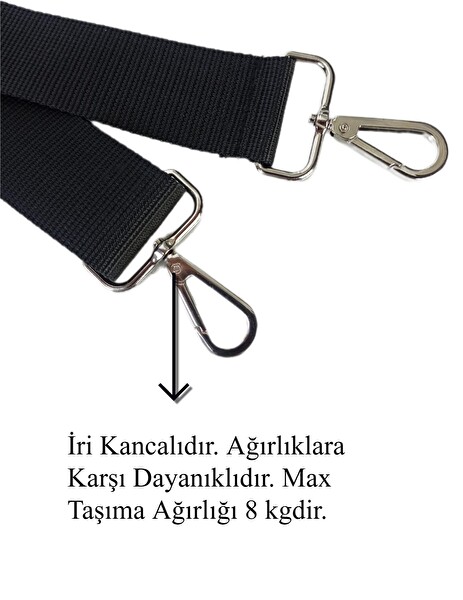 Başkent Çanta Dayanıklı Ortopedik Destekli Çanta Omuz Askısı