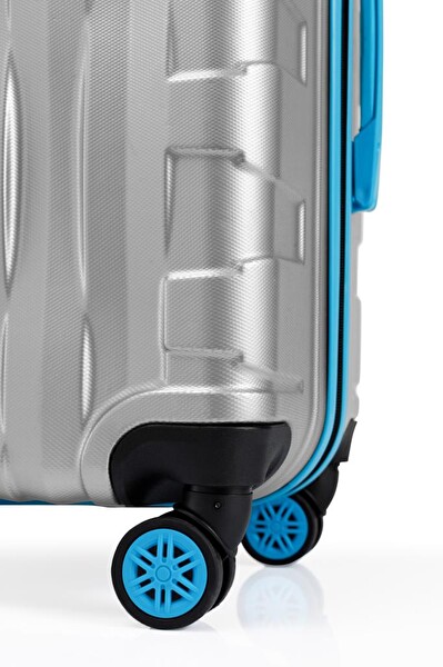 Louisiana Polo 1167 4x2 Teker Gri Büyük Boy Valiz