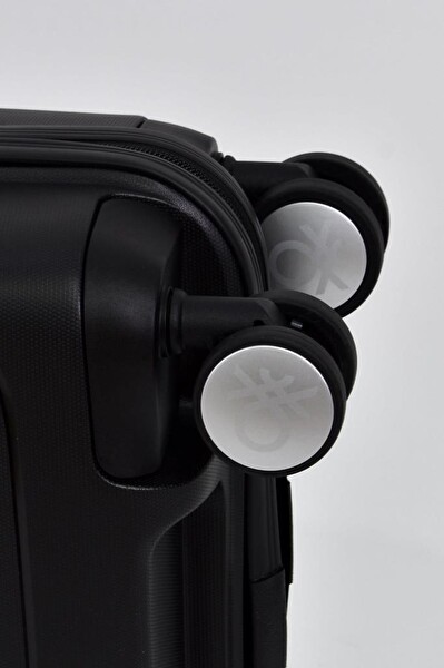United Colors Of Benetton BNT1000 Polipropilen Siyah Kabin Boy Valiz