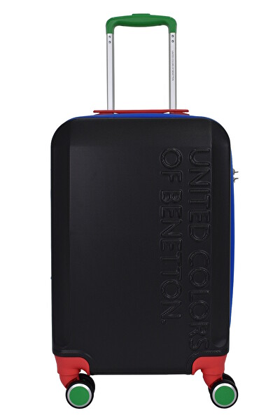 United Colors Of Benetton BNT600 Lüx Abs Siyah Kabin Boy Valiz