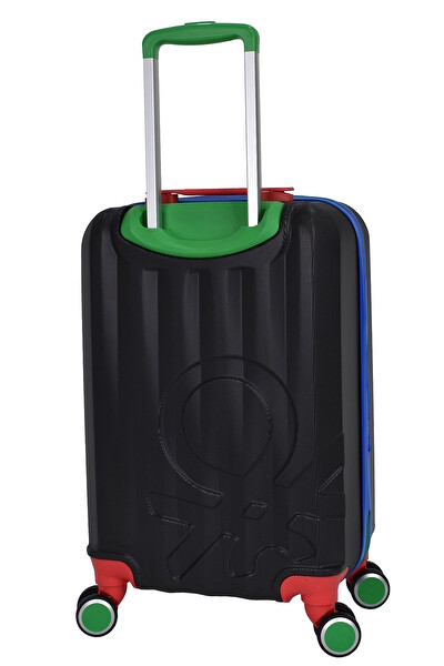 United Colors Of Benetton BNT600 Lüx Abs Siyah Kabin Boy Valiz