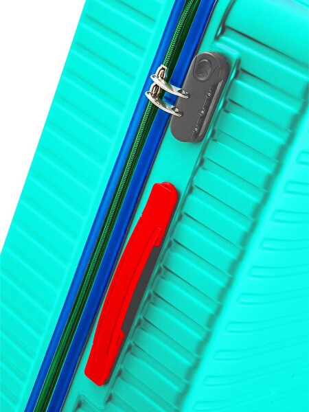 Louisiana Polo 1088 Polikarbon 4x2 Teker Su Yeşili Büyük Boy Valiz