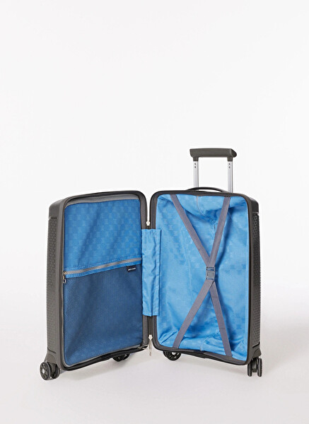 Pierre Cardin PC7060 Polipropilen Kırılmaz Antrasit Kabin Boy Valiz