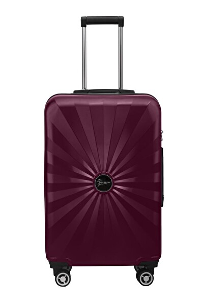 Louisiana Polo 1809 Polikarbon 4x2 Teker Bordo 3'lü Valiz Seti