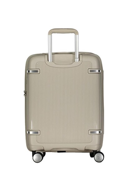 Pierre Cardin 04PC7070 Polipropilen Gri Kabin Boy Valiz