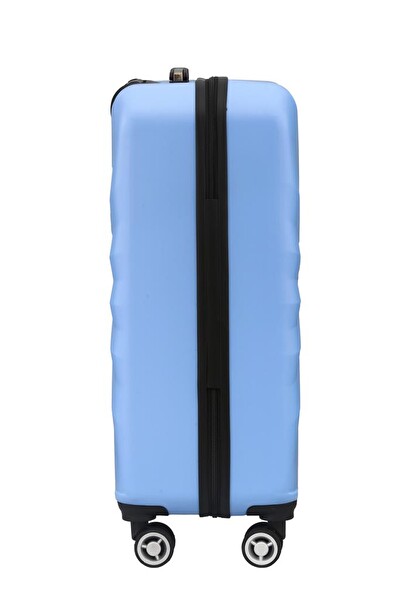 Louisiana Polo 1809 Polikarbon 4x2 Teker Mavi Orta Boy Valiz