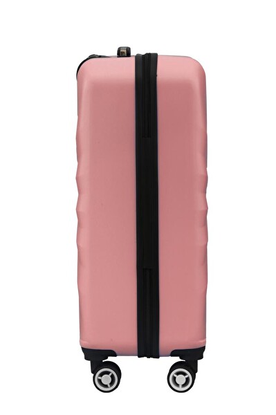 Louisiana Polo 1809 Polikarbon 4x2 Teker Rose Büyük Boy Valiz