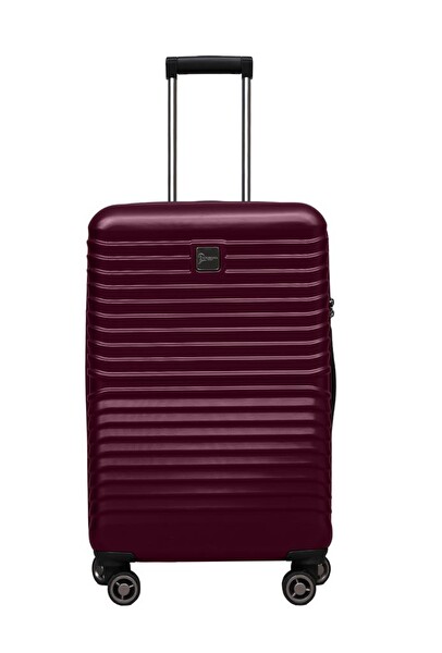 Louisiana Polo 1811 Polikarbon 4x2 Teker Bordo 3'lü Valiz Seti