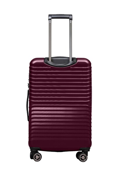 Louisiana Polo 1811 Polikarbon 4x2 Teker Bordo 3'lü Valiz Seti