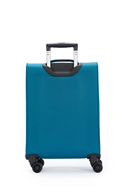 Pierre Cardin PC7050 Ultra Light Kumaş Petrol Kabin Boy Valiz