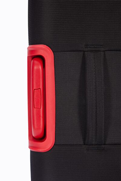 United Colors Of Benetton BNT2800 Ultra Light Kumaş Siyah Büyük Boy Valiz