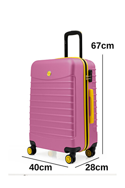 Louisiana Polo 1168 4x2 Teker Pembe Orta Boy Valiz