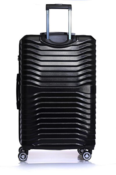 Louisiana Polo 1819 Polikarbon Siyah Büyük Boy Valiz