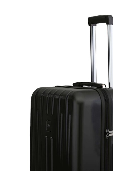 Louisiana Polo 1810 Polikarbon Siyah Orta Boy Valiz