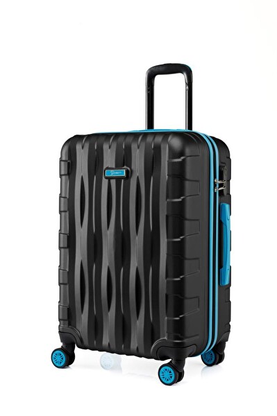 1167 4x2 Teker Büyük Boy Siyah Valiz