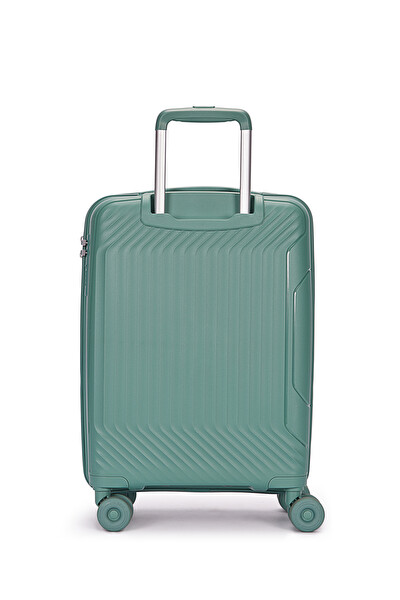 United Colors Of Benetton 14BNT8001 Polipropilen Yeşil Kabin Boy Valiz