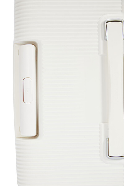 Pierre Cardin 04PC7080 Polipropilen Beyaz Orta Boy Valiz