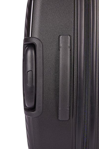 United Colors Of Benetton 14BNT8001 Polipropilen Siyah Orta Boy Valiz