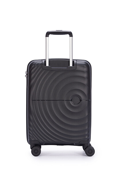 United Colors Of Benetton 14BNT8002 Polipropilen Siyah Kabin Boy Valiz