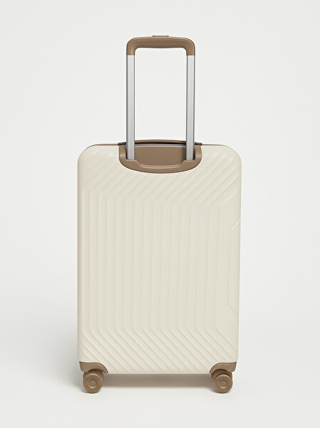 United Colors Of Benetton 14BNT8001 Polipropilen Orta Boy Bej Valiz