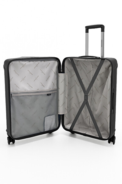 Pierre Cardin 04PC7090 3'lü Set %100 Polipropilen Valiz Siyah